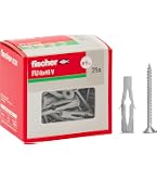 25 Inserti Filettati Con Dado E Tasselli Ad Espansione - Per Fissaggi Su Pannelli Sottili, Legno, Metall
