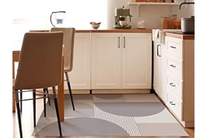 VINILIKO Design | Alfombra Vinílica Hermes 160x230 cm - Antideslizante, Impermeable, Lavable - Varios Tamaños - Alfombra Vinilo Salón, Cocina