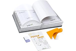 Lavievert 26 Sheets Jigsaw Puzzle Saver Peel & Stick Adhesive Paper, Preserve 4 x 1000 Pieces, No Stress No Mess Jigsaw Saver, Easily Hang Finished Game (Puzzle Not Included)
