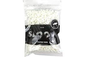 SLOOW Polyflame 1000 sztuk filtrów do papierosów 6 mm Slim Filter do papierosów filtr dokładny Slim Filter 49