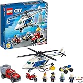 LEGO 60243 City Police Verfolgungsjagd mit dem Polizeihubschrauber
