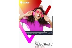 Corel VideoStudio 2023 Pro, Videoschnittsoftware, 1 Gerät, Digitaler download