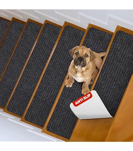 Tappetini Per Gradini In Gomma Floordirekt 25x75 Cm – Antiscivolo, Resistenti Alle Intemperie, Per Esterni E Interni, Modello Santiago - 2