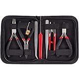 PandaHall 7pcs/ Set Kit Strumenti per Bigiotteria Attrezzi di Monili Pinze Kit Di Strumenti Riparazione Taglierine per Creazi
