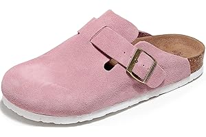 guoluofei Clogs For Women, Womens Clogs- Mules House Slipers With Arch Support And Adjustable Buckle