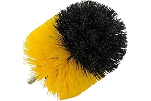 Tivoly • Spazzola rotonda in polipropilene • Ø 83 mm • Filo morbido • Facile pulizia di tutti i materiali senza graffi • per trapano