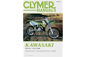 Clymer Kawasaki KX250 1992-2000 (CLYMER MOTORCYCLE REPAIR)