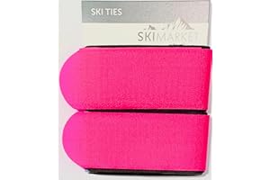 SkiMarket Manbi Ski Ties - Manbi Jumbo Pair Of Ski Ties 7 Amazing Colours