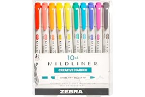 Zebra Pen Mildliner Ensemble de surligneurs à double pointe