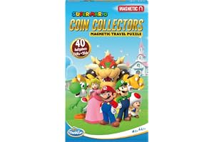 ThinkFun - 76547 - Super Mario Coin Collectors - Det magnetiska resepusselspelet. Perfekt för resor och som present! Ett logi
