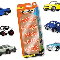 Matchbox Cars, 9-Pack of 1:64 Scale Toy Trucks & Vehicles from The
