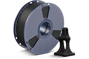 ‎SUNLU SUNLU High Speed PLA+2.0 Filament 1.75mm, Sehr Flüssige Rapid 3D Drucker Filament PLA Plus 2.0, Hohe Geschwindigkeit PLA+2.0 Entwickelt für Schnelles 3D Drucken. (1KG Schwarz)