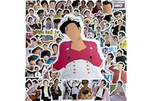 YEZMO 100PCS Cantante Pegatinas Pop Music Tema Único Cool Trendy Vinilo Pegatinas Impermeable Durable para Laptop Botellas de Agua Notebook Guitarra Skateboard Viajes