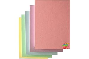 RPP Blank Flash Cards 250 pack, A6 105 x 148 mm Assorted Pastel Colours, Perfect study tool Index Revision