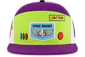 Concept One Unisex Disney Pixar Toy Story 4 czapka z daszkiem, Buzz Lightyear dorosły Snapback czapka z płaskim brzegiem, wielokolorowa, jeden rozmiar, wielobarwny, Rozmiar uniwersalny