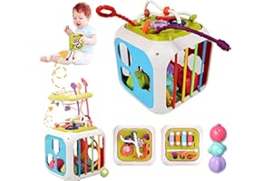 Fogray Baby Toys, Sensory Toys for Babies, Montessori Toys Toddler Shape Sorter Toys, Learning Educational Early Development & Activity Toys for Kids, Gifts for Boys Girls