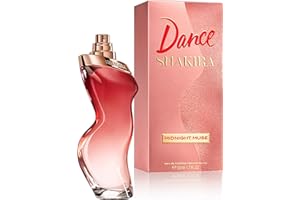 Shakira, Perfumes, Dance Midnight Muse, Eau de Toilette para Mujer, Larga duración, Fragancia femenina, romántica y con encanto, Notas frutales, florales y de vainilla, Optimo uso diario, 50 ml