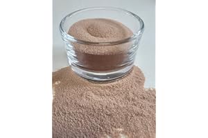 Deko-JunKies - Arena Decorativa para Manualidades (Arena de Cuarzo, Fina), Color marrón y Beige