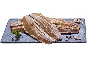 GreetFish Brados (Lachsheringsfilet), über Buchenrauch geräuchert, kalt-geräuchertes Heringsfilet, 280g