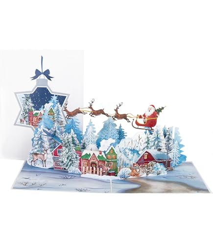 Weihnachtskarte Mit Dackel-Illustration – Premium-Papier MetaPaper 270g, Inkl. Umschlag (Din A6)