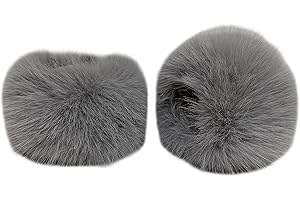 Lina & Lily Damen Winter Armstulpen Manschetten Pulswärmer Kunstfell