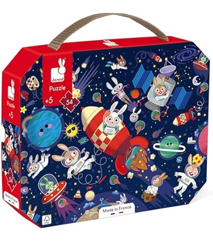 JANOD Leonardo Da Vinci-Inspired Jigsaw Puzzle 100 Pieces Children's Educational Game Develops Patience And Dexterity - FSC Certified From 6 Years