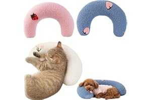 JazRvr Katzenkissen, Baldrian Kissen Für Katzen, 3er Set Katzenminze Kissen, 27 * 17 * 6 cm, Weiches Haustierkissen, Schlafbegleiter Für Katzen, Waschbares Kuscheltier