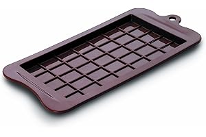 Ibili Molde Tableta DE Chocolate, Stainless Steel, marrón, 18.5 x 9.5 x 2 cm