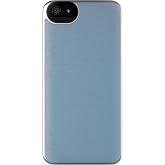 Adopted Deri Wrap Kılıf iPhone SE/5S/5 ile Uyumlu A&ccedil;ık Mavi - APH11154