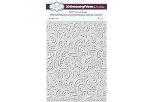 Sue Wilson 3D Embossing Folder-Dotty Flourish, 19 x 14.5 cm