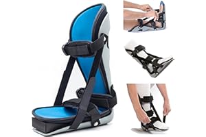 BODYTONIX Plantar Fasciitis Night Splint - Also Used for Achilles Pain Relief - Overnight Foot Brace Arch and Heel pain - Achilles Tendonitis Support