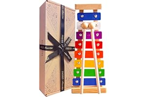 Superior Sound Wooden Xylophone for Kids | Musical Instrument with Song Sheets | Educational & Fun Music Toy | Jaques of London Since 1795