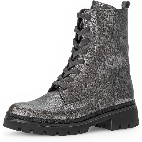 Gabor Combat Boots Damen – Mit Wechselfußbett, Mehrweite H, 5 Cm Absatz