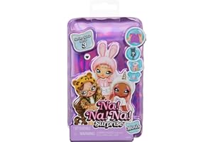 Na! Na! Na! Surprise Minis Serie 3 - Bambola fashion da 10 cm - Confezione misteriosa con coriandoli a sorpresa - Include 1 bambola, un vestito e delle scarpe - Snodabile - Età 4+