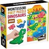 Headu Montessorı My Fırst Puzzle Dınosaurs