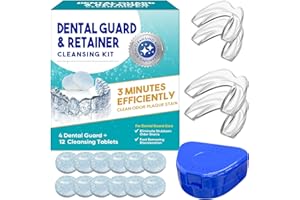 LUXSURE Knirscherschiene Für Nacht, Professionelle Zahnschiene Zum, Schnarchschiene fördert besseren Schlafen, Sicher und Hygienisch