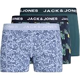 JACK &amp; JONES Jacjake Lemon Trunks 3 Pack Jacjake Limon K&uuml;lotları 3'l&uuml; Paket Erkekler
