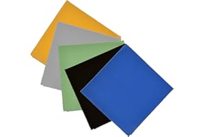 Kare & Kind 5x Panni di Pulizia in Microfibra - 30,5×30,5 cm - per Pulire Vetri, Occhiali, Lenti di Fotocamera, iPad, Tablet, Smartphone, Laptop, Computer, TV e Schermi LCD e Altre Superfici Delicate