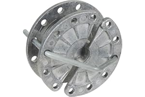 Eider Landgeräte GmbH Drahtspanner für Weidezaun Runde Ausführung l 10 Stück Zum Sonderpreis l für Litze, Draht und Seil