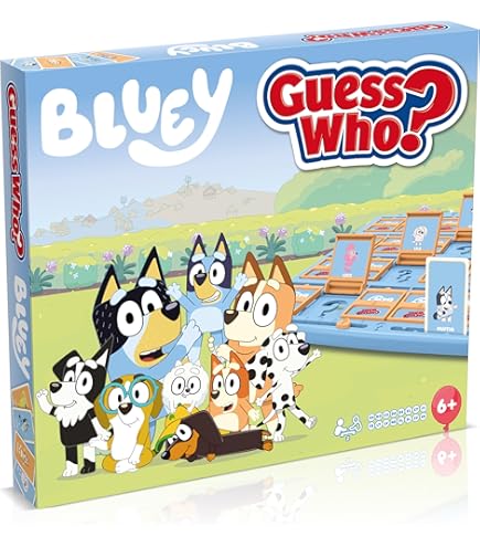 Jeu De Dominos Bluey Ravensburger - Pour Enfants à Partir De 3 Ans - Jeu De Voyage Avec Les Personnages Du Dessin Animé