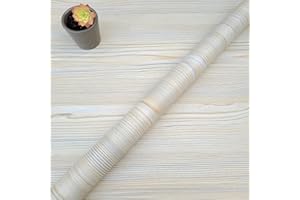 Decorflix Vinilo Papel Adhesivo para Muebles para forrar amarios mesas estanterías Paredes Puertas. Vinilo Imitacion Madera Vintage Decorativo Autoadhesivo (Beige Pino Vintage, 60cm x 10 Metros)