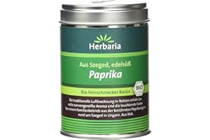 ‎HERBARIA Herbaria Paprika edelsüss, 1er Pack (1 x 80 g Dose) - Bio
