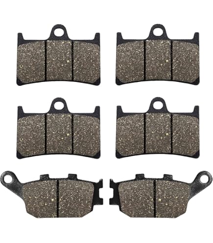 Pastiglie Freno Anteriori E Posteriori Per Yamaha FZ6, FZ6 Fazer, XJ6 Diversion - Foto 6