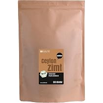 Wohltuer BIO Ceylon Zimt gemahlen – Zimtpulver I Mit wenig Cumarin ...