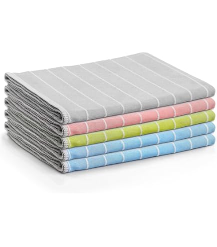 Das blaue Wunder Extra Geschirrtcher | aus Bambusfasern | extrem saugfhig  | 60 cm x 40 cm Kchentcher mit Qualitt (5, Warm Grey) : Amazon.de:  Kche, Haushalt & Wohnen