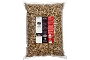‎GRILLFÜRST Grillfürst Holzpellets Kirsche 9 kg - 100% Hartholz Grillpellets für Pelletgrill und Pelletsmoker, Kirschbaumholzpellets zum Räuchern mit mildem Aroma, ohne künstliche Zusätze