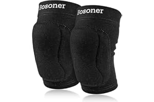 BOSONER Knieschoner Volleyball Tanzen Knieschützer für Damen: Dicker Knieschoner für Männer - Schützende Weiche rutschfeste Knieschoner aus Schwamm zum Tanzen Sport Fussball Yoga