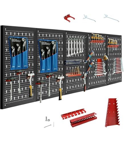 Clip A Molla In Acciaio Inox 304 - Set Da 10 Per Organizzare Attrezzi, 15 Mm - Foto 4