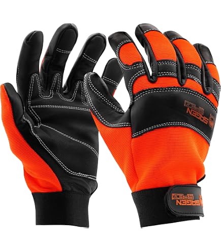 Stihl Dynamic Schnittschutz Handschuhe L : Amazon.de: Baumarkt