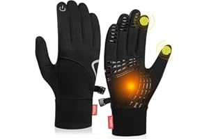 TANSTC Fahrradhandschuhe Handschuhe,Handschuhe Herren Damen [Touchscreen & Winddicht und rutschfest] für Outdoor-Aktivitätenwie Arbeiten, Autofahren, Skifahren, Radfahren, Tägliche Anwendung